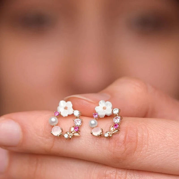 "Flowers of Love" Earrings